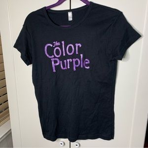 American Apparel The Color Purple Broadway Logo Graphic T-Shirt